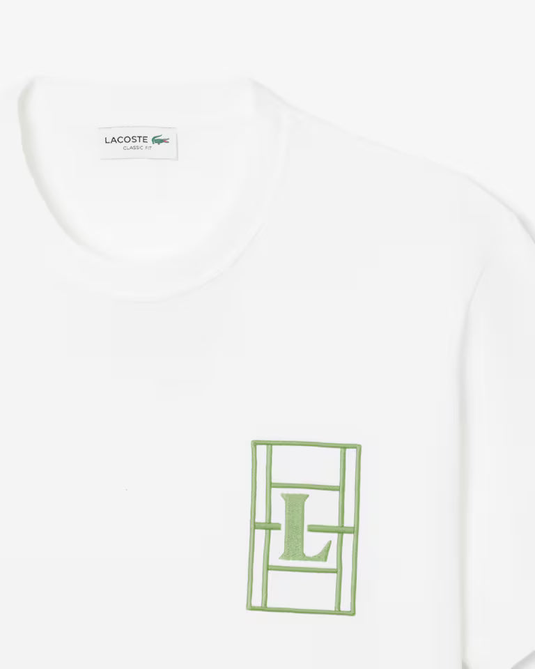 Lacoste Embroidered Heavy Jersey T-shirt