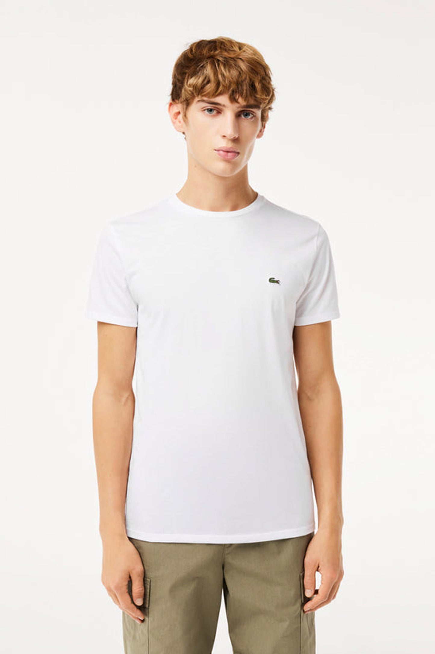 Lacoste Crew Neck Pima Cotton Jersey T-shirt