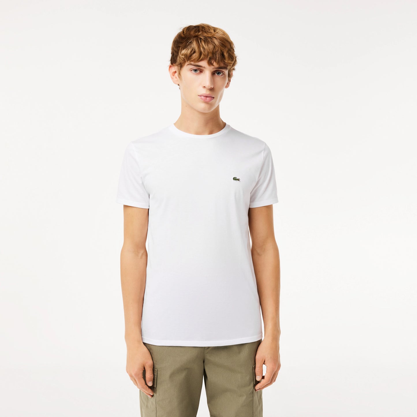 Lacoste Crew Neck Pima Cotton Jersey T-shirt