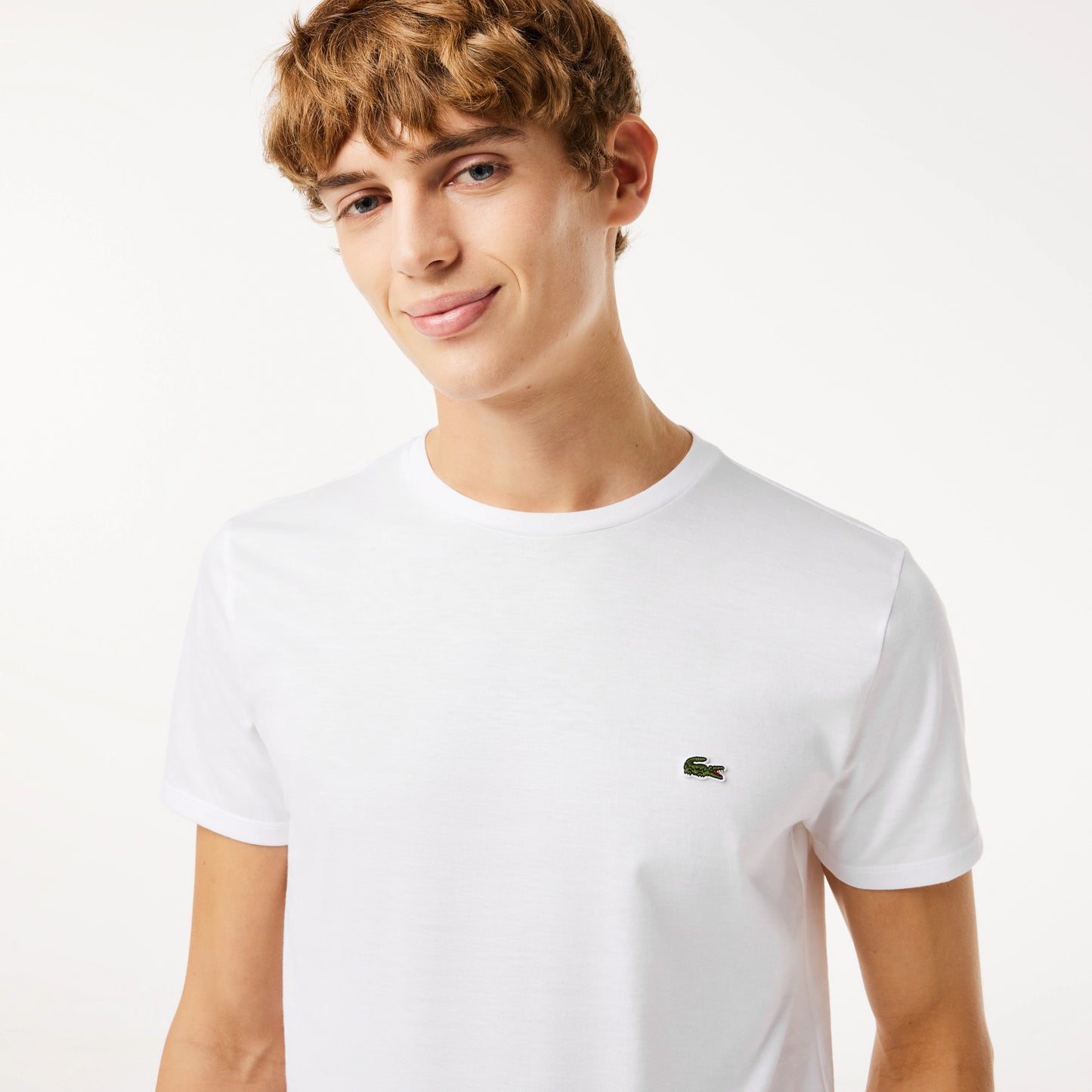 Lacoste Crew Neck Pima Cotton Jersey T-shirt