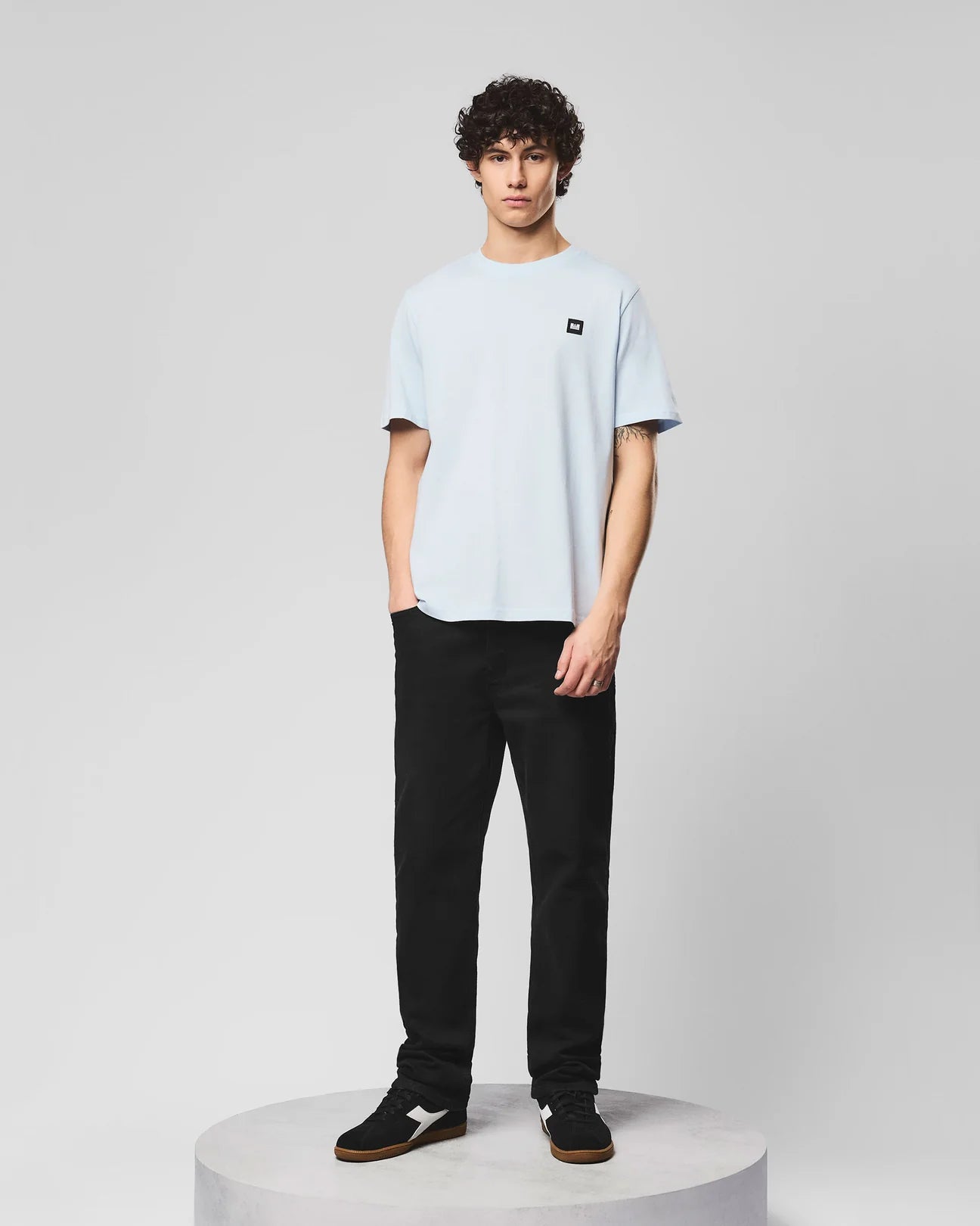 Weekend Offender Brooklands T-Shirt Sky Blue