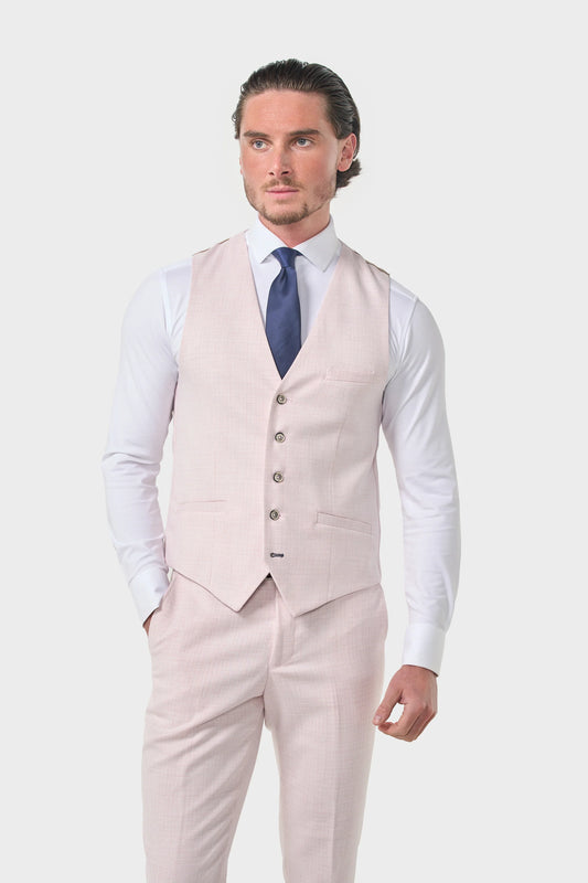 Cavani Tropez Mauve Waistcoat