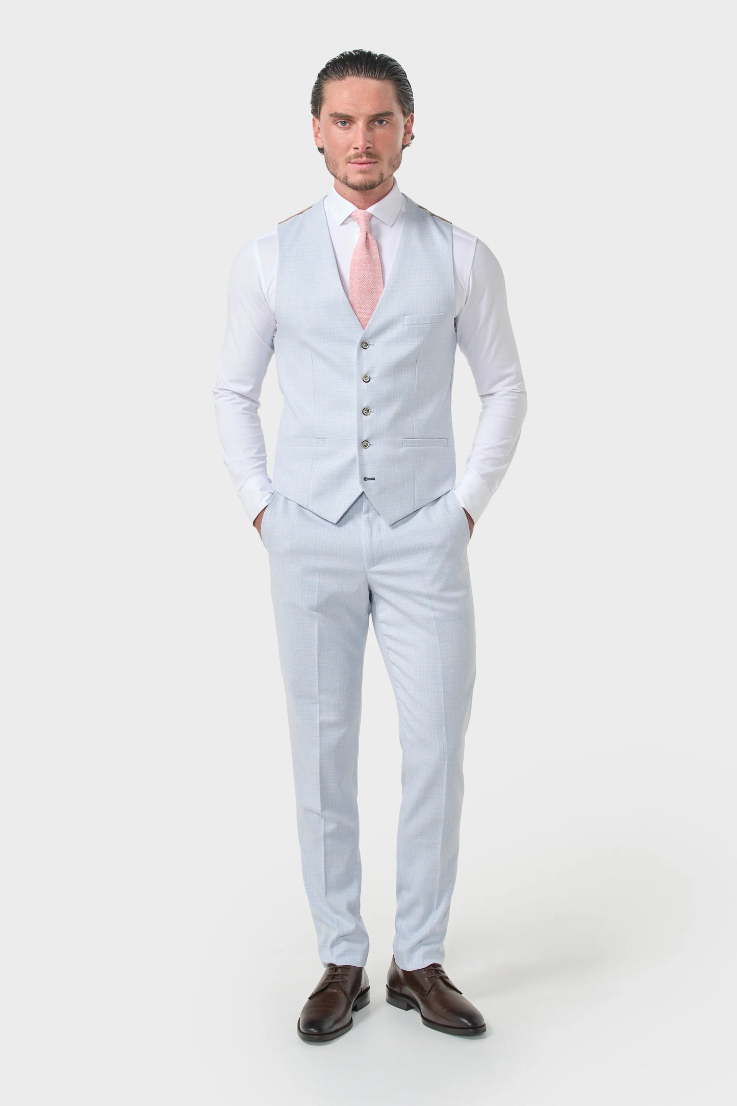 Cavani Tropez Sky Waistcoat