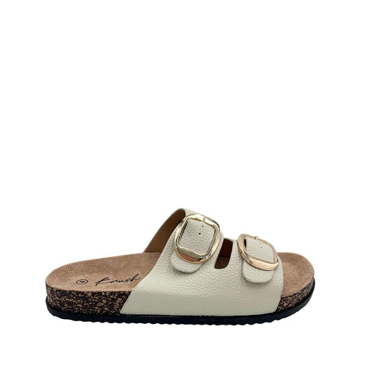 Women's double buckle sandals