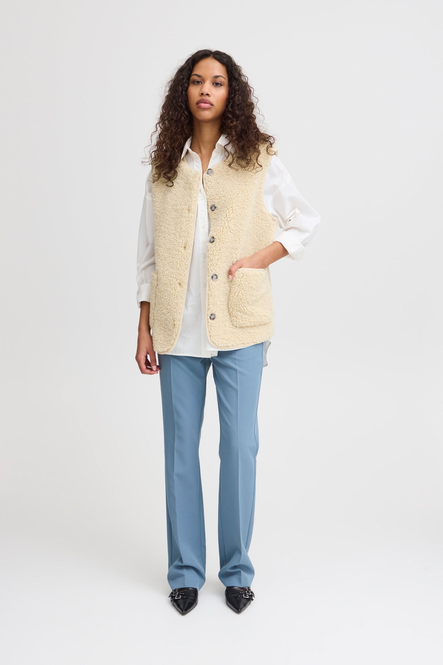 Ichi Ihfanza Waistcoat Outerwear