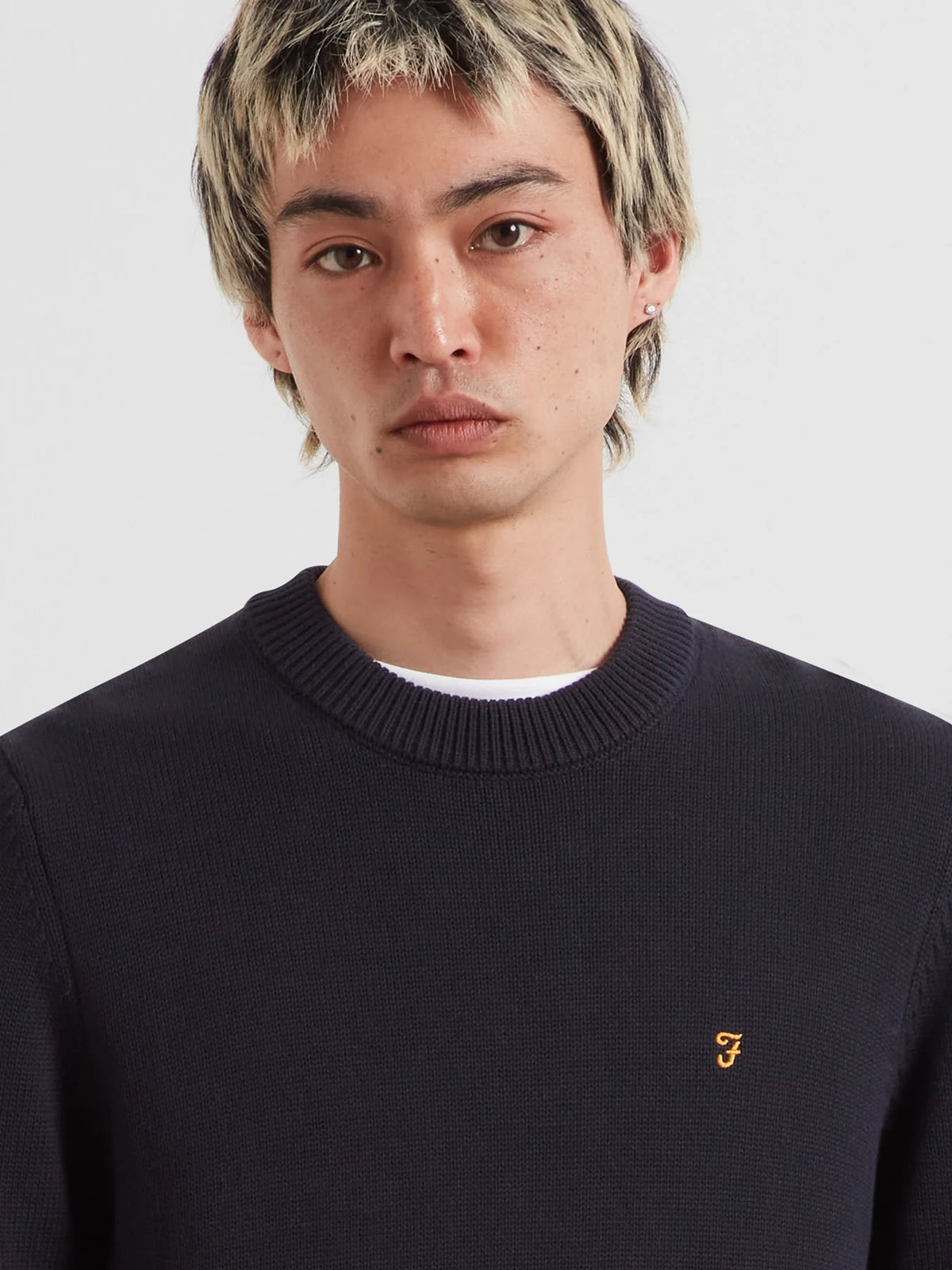 Farah Shepard Crew Neck Sweater