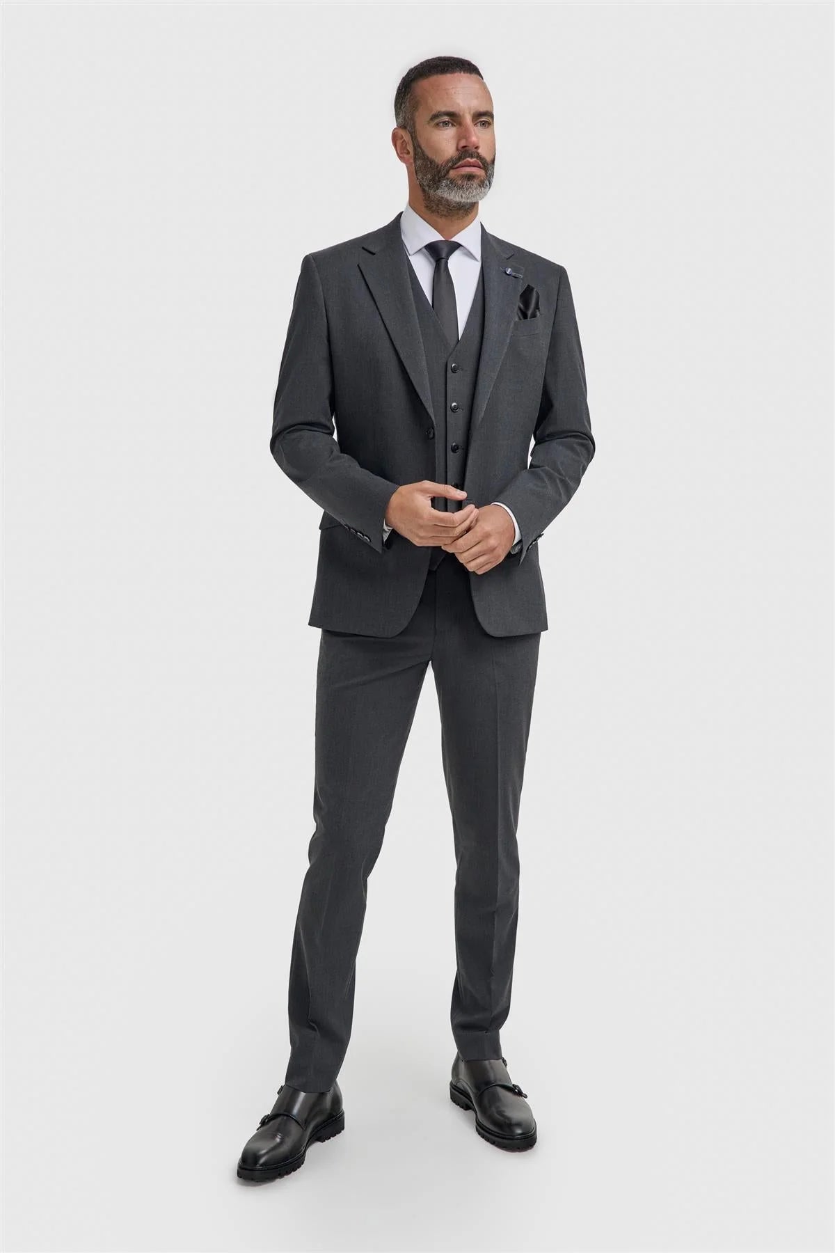 Cavani Malibu Charcoal Blazer