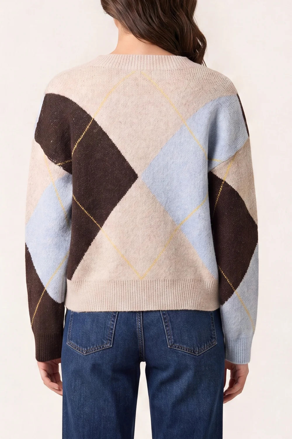 Nova of London Argyle Knit Jumper