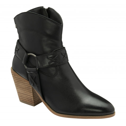 Ravel Leather Argyll Ankle Boots