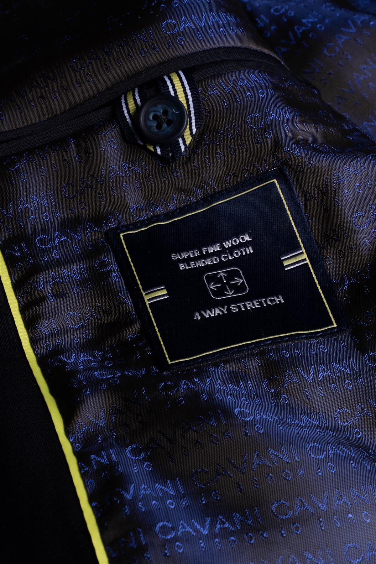 Cavani Bond Wool Rich Midnight Navy Blazer