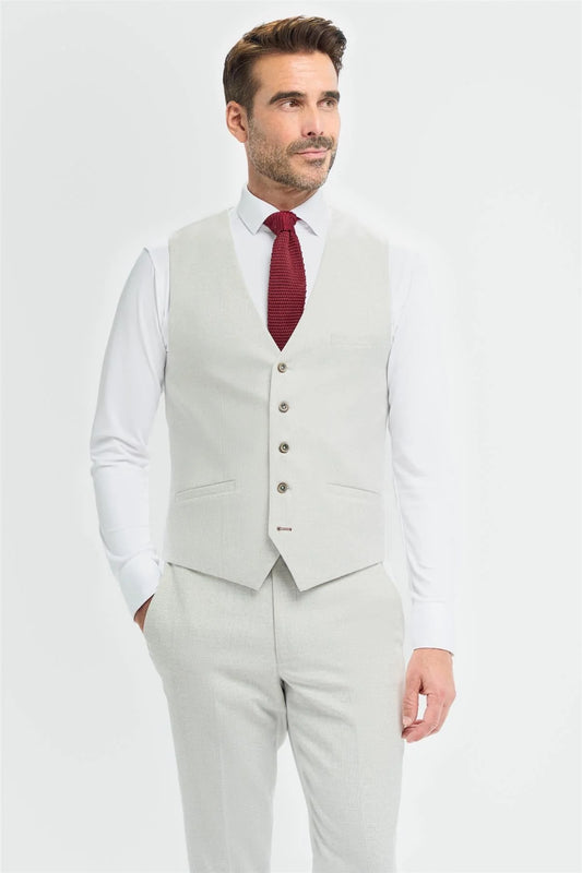 Cavani Tropez Slate Waistcoat