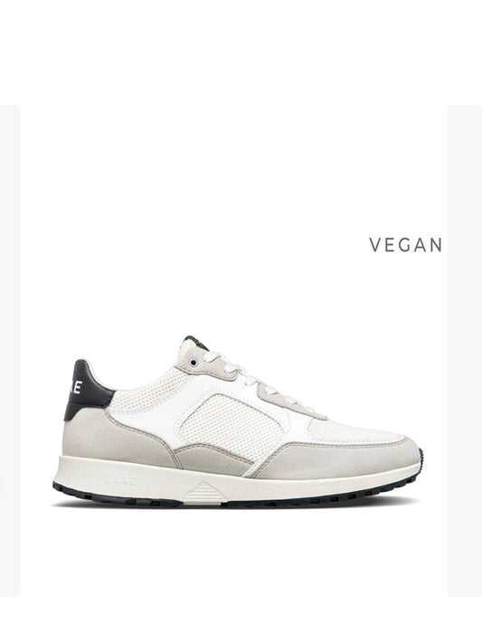 Clae Joshua Microchip White Navy