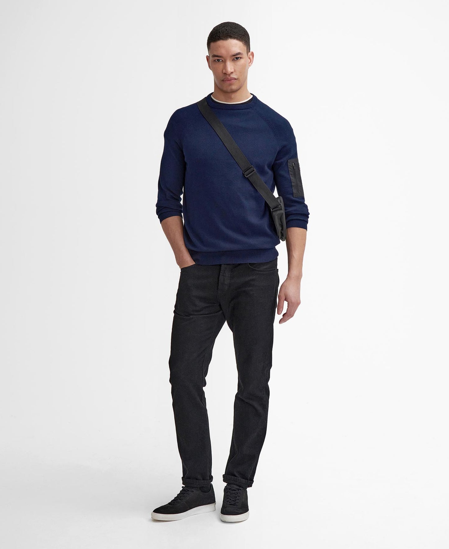 Barbour International Blades Crew Neck Jumper