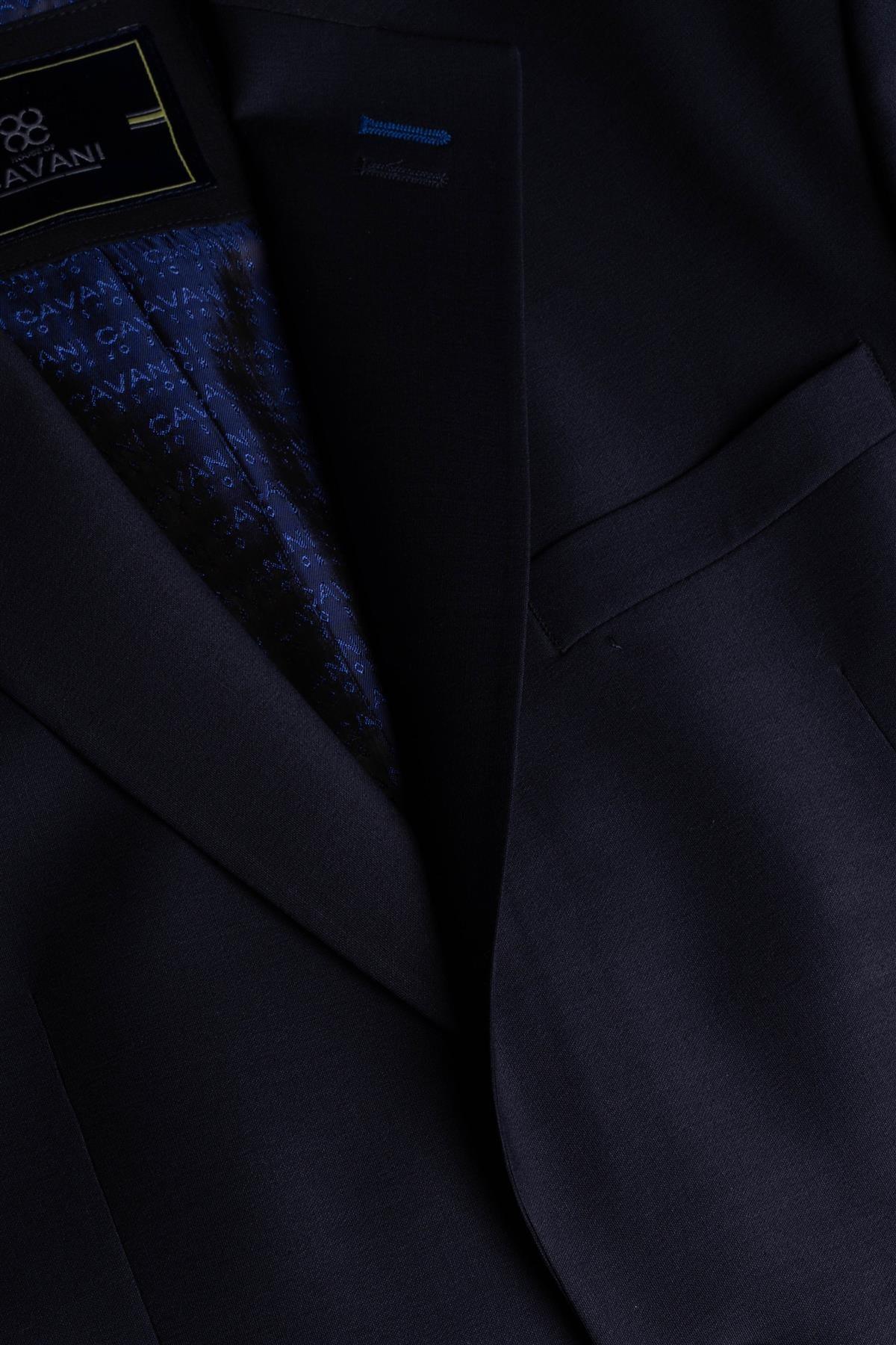 Cavani Bond Wool Rich Midnight Navy Blazer