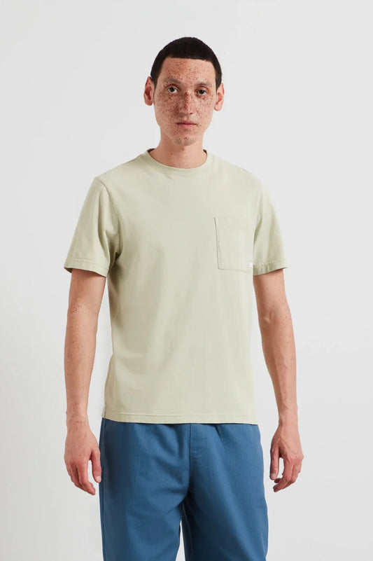 Farah Stacy Pocket T-Shirt In Green Shade
