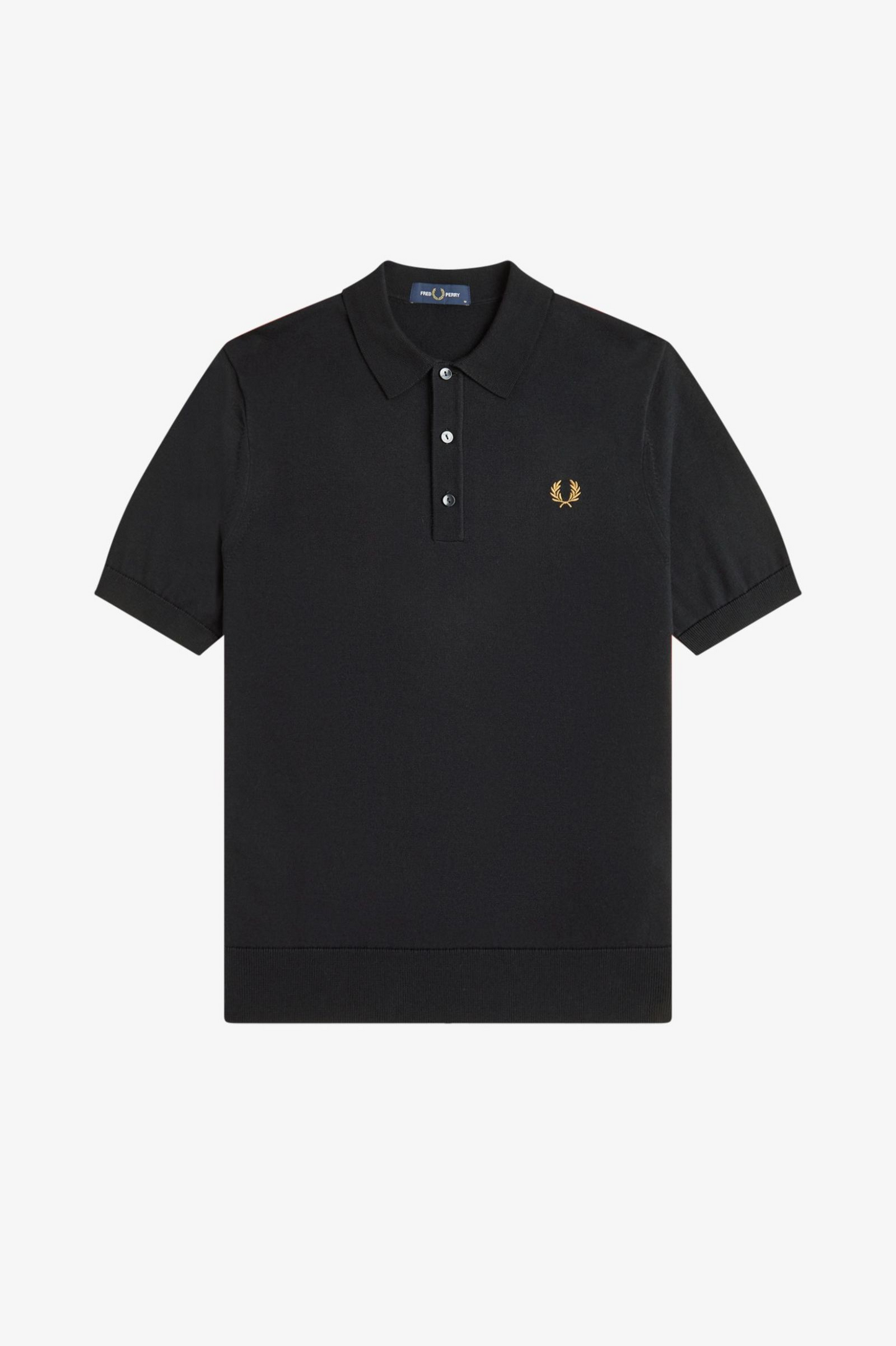 Fred Perry Long Staple Cotton Knitted Shirt K9725
