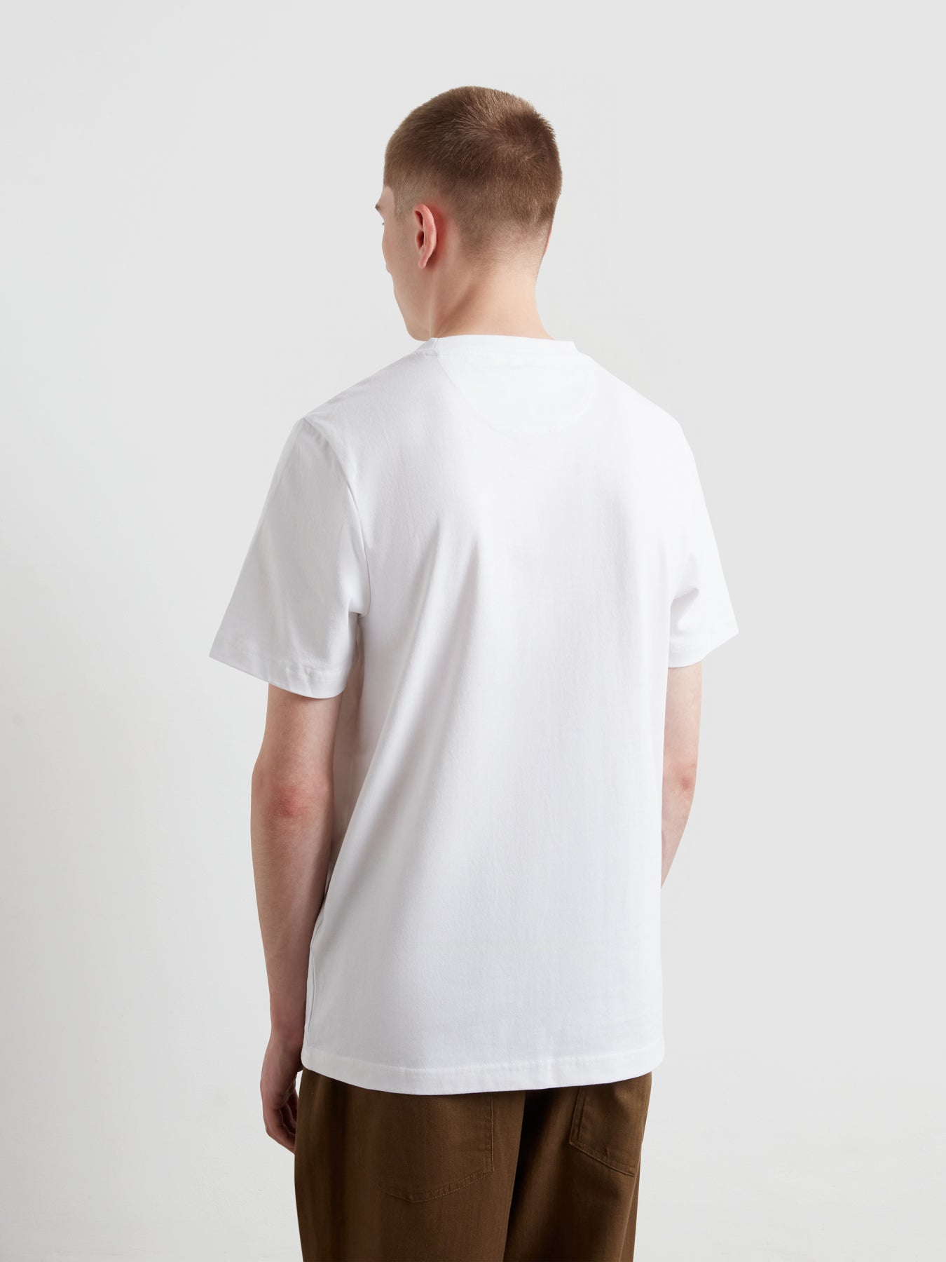 Farah Stacy Pocket T-Shirt In White