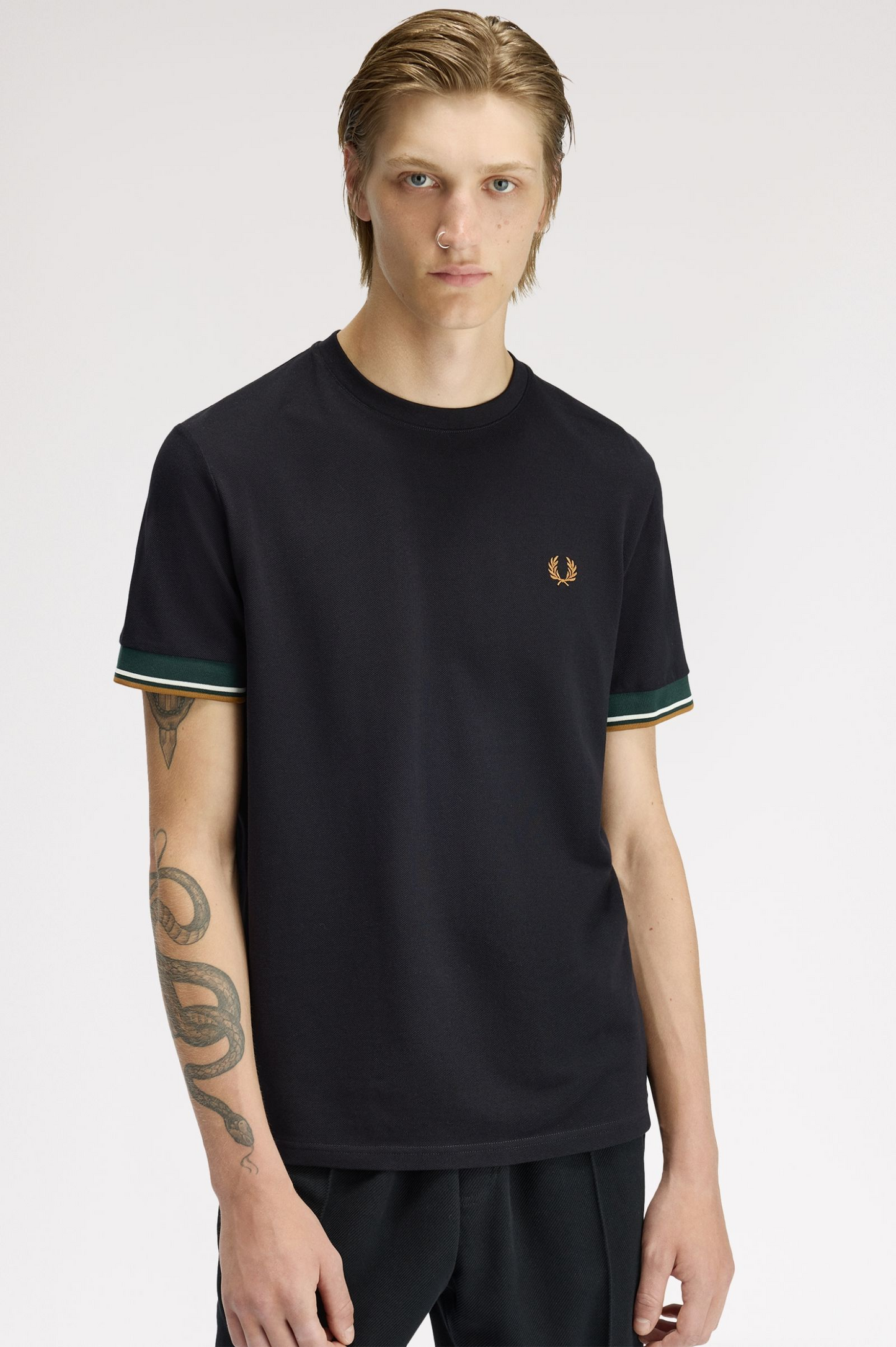 Fred Perry Twin Tipped Cuff T-Shirt
