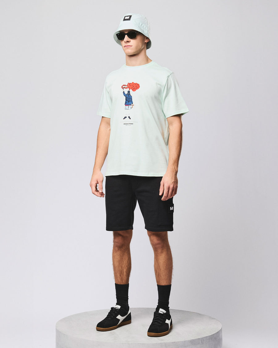 Weekend Offender Hawkins Jogger Short Black (Black)