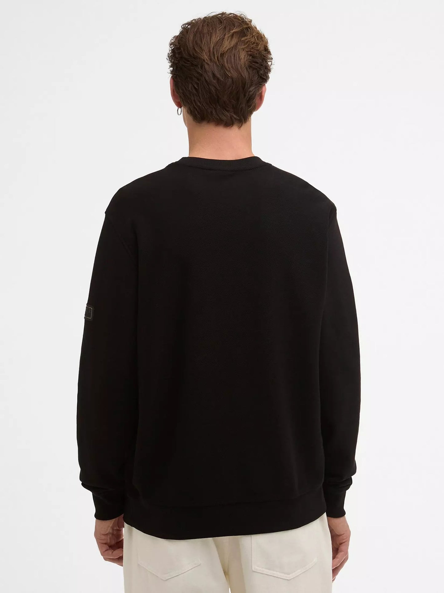 Barbour International Kaspain Crew Sweatshirt - Black