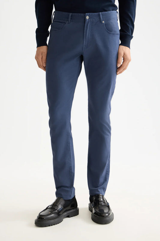 Scotch & Soda Ralston Cotton Blend Twill Regular Slim Fit 5-pocket Pant