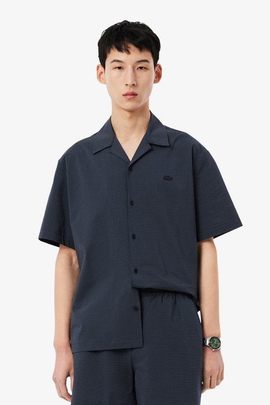 Lacoste Relaxed Fit Seersucker Shirt