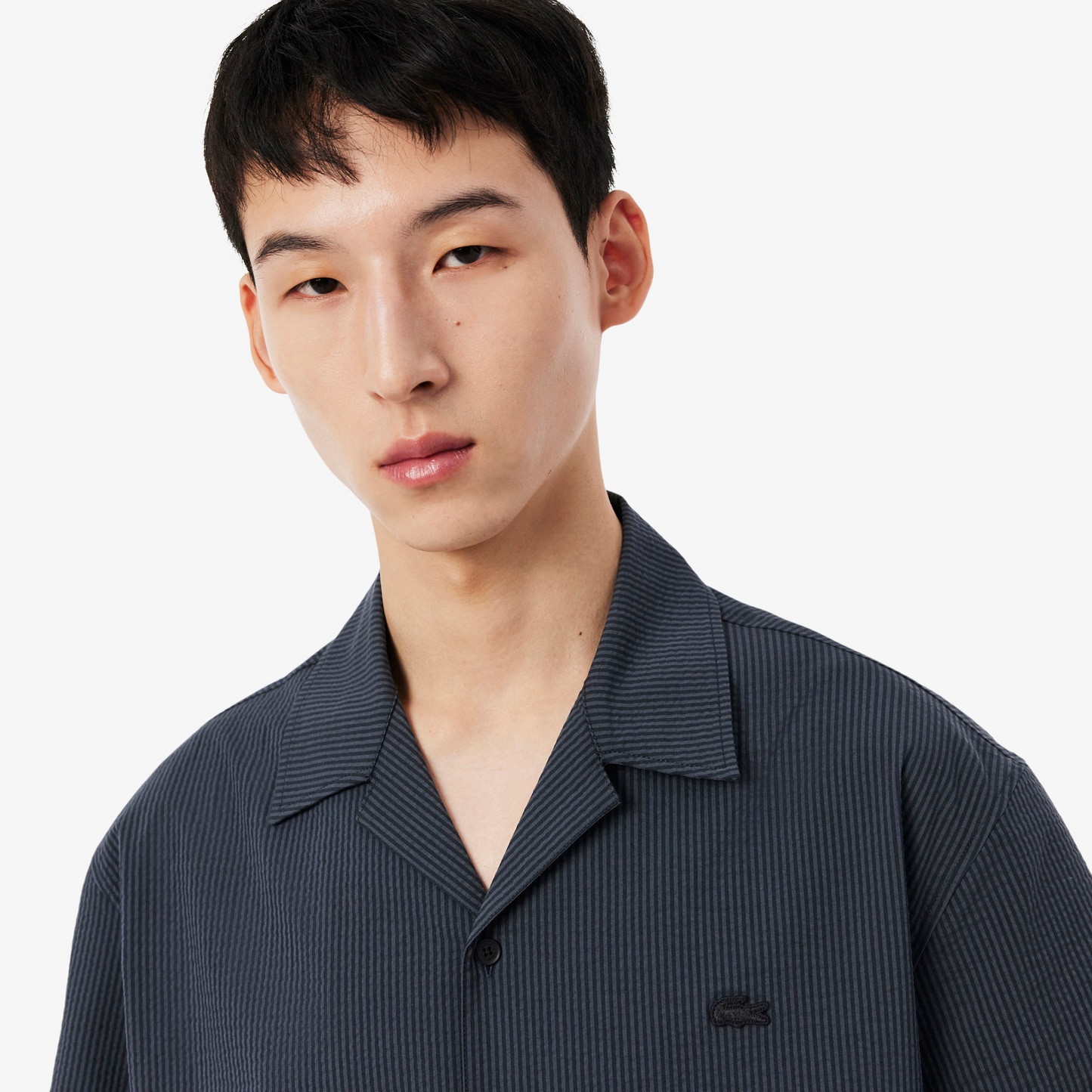 Lacoste Relaxed Fit Seersucker Shirt