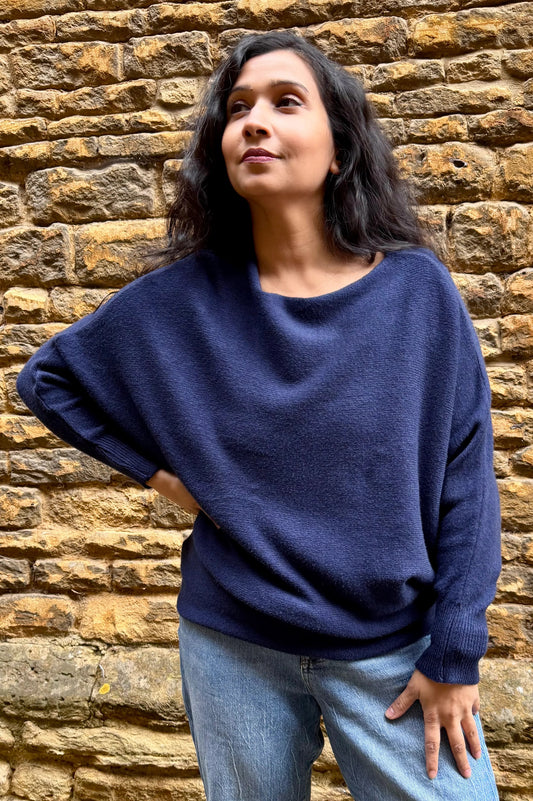 London Edits Batwing Jumper