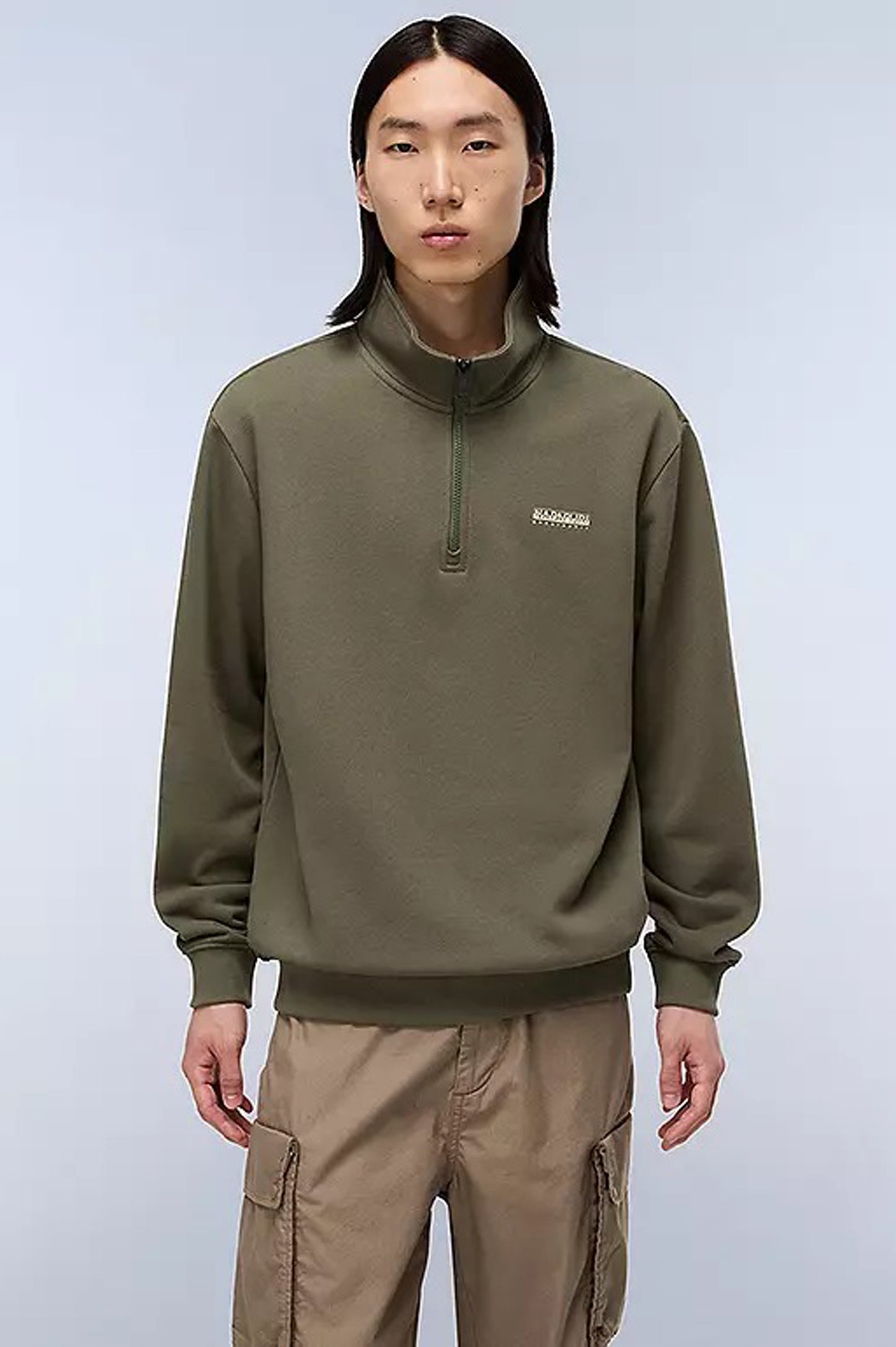 Napapijri Small Box Half Zip Sweatshirt