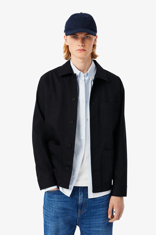 Lacoste Cotton Overshirt Jacket