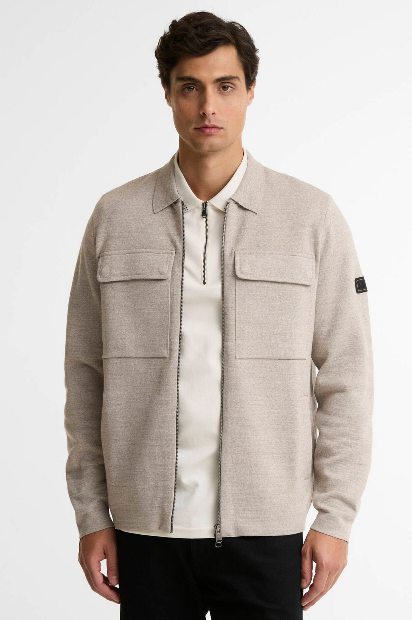 barbour international Burley Zip-Up Cardigan