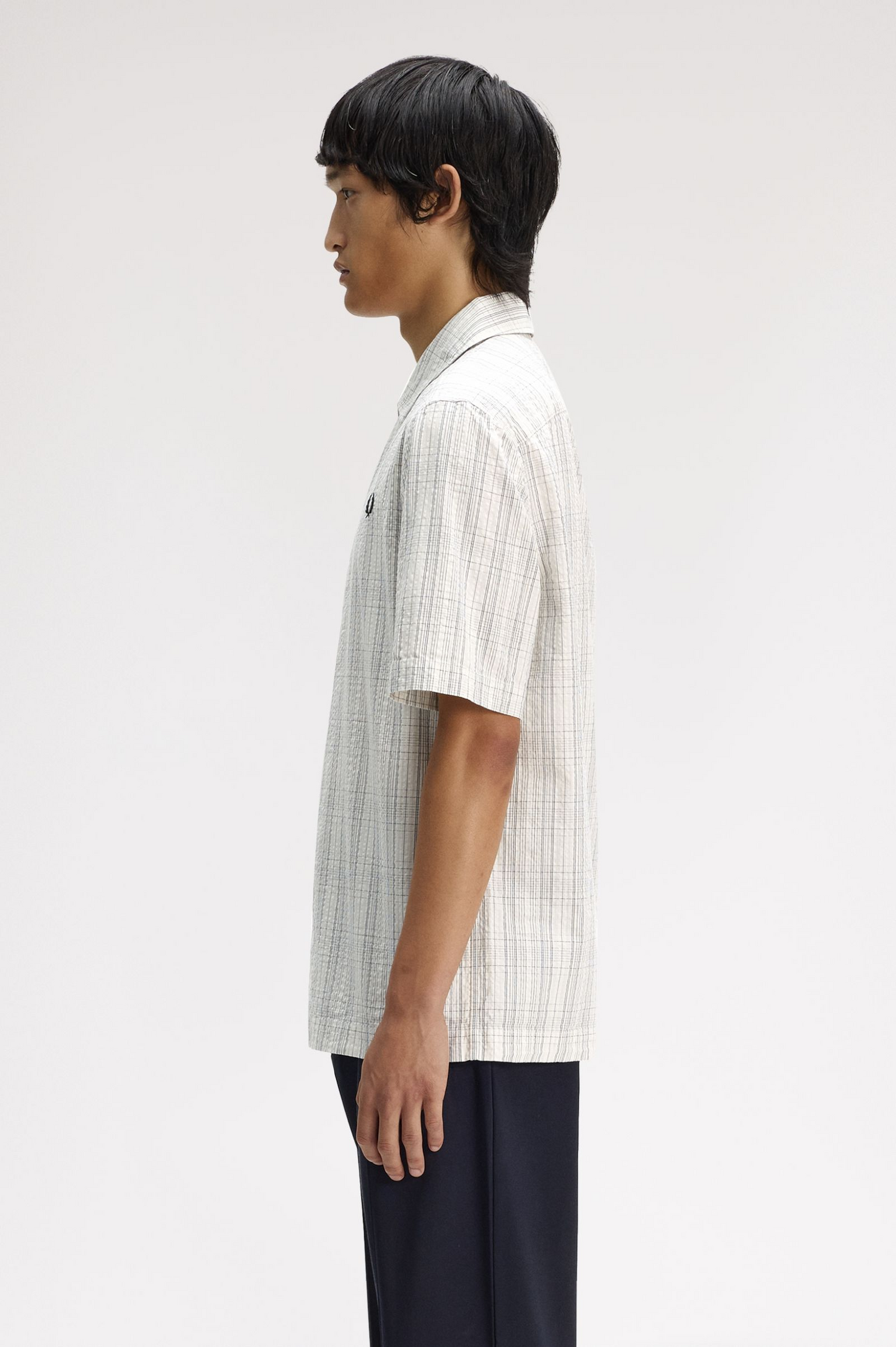 Fred Perry Seersucker Check Shirt