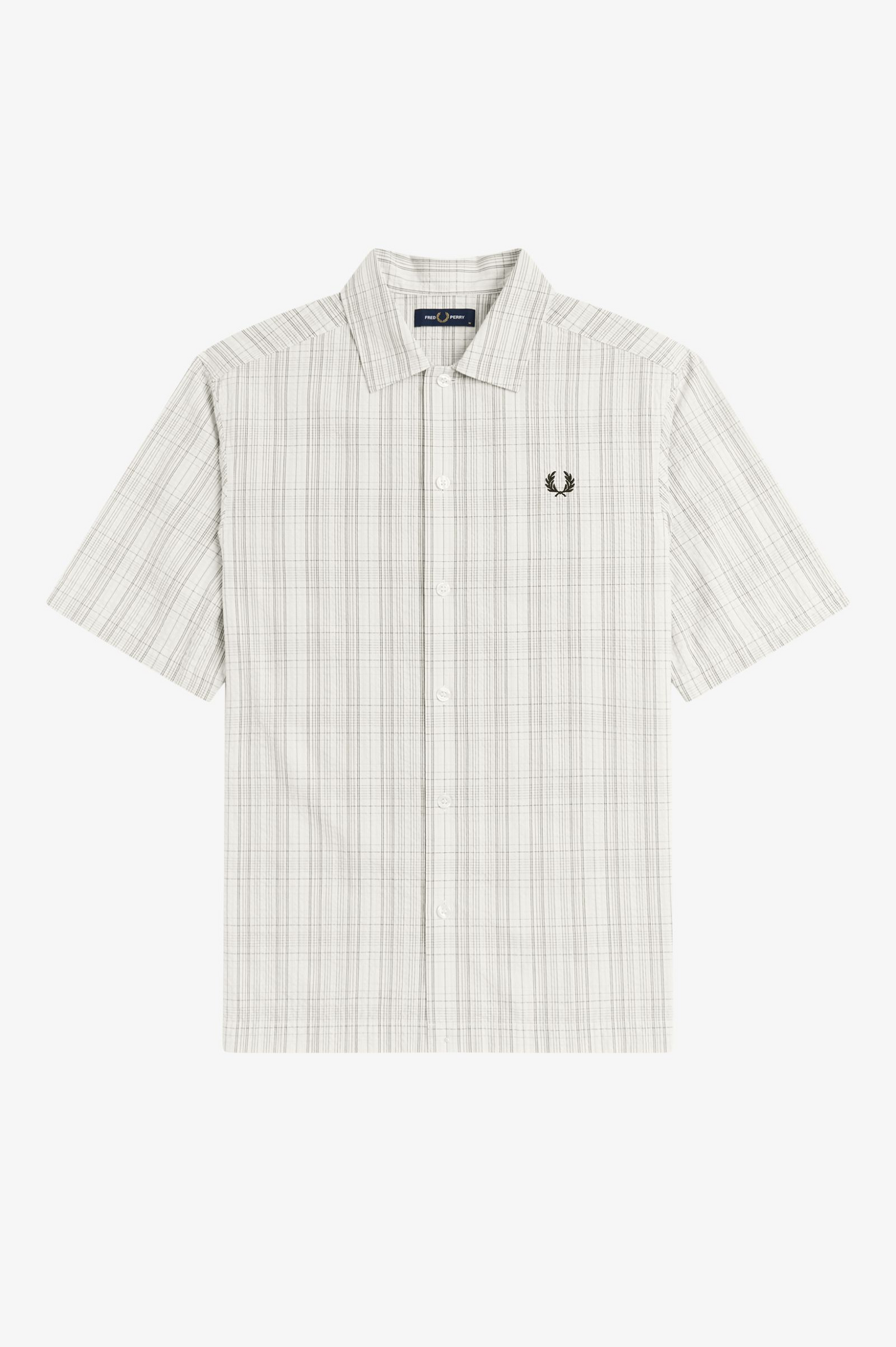 Fred Perry Seersucker Check Shirt