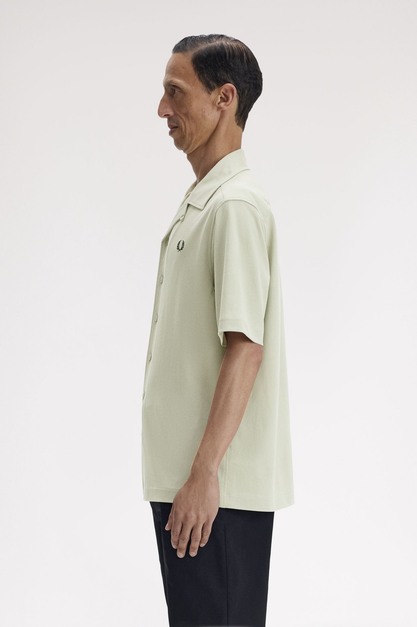 Fred Perry Compress Mesh Revere Collar Shirt M1745