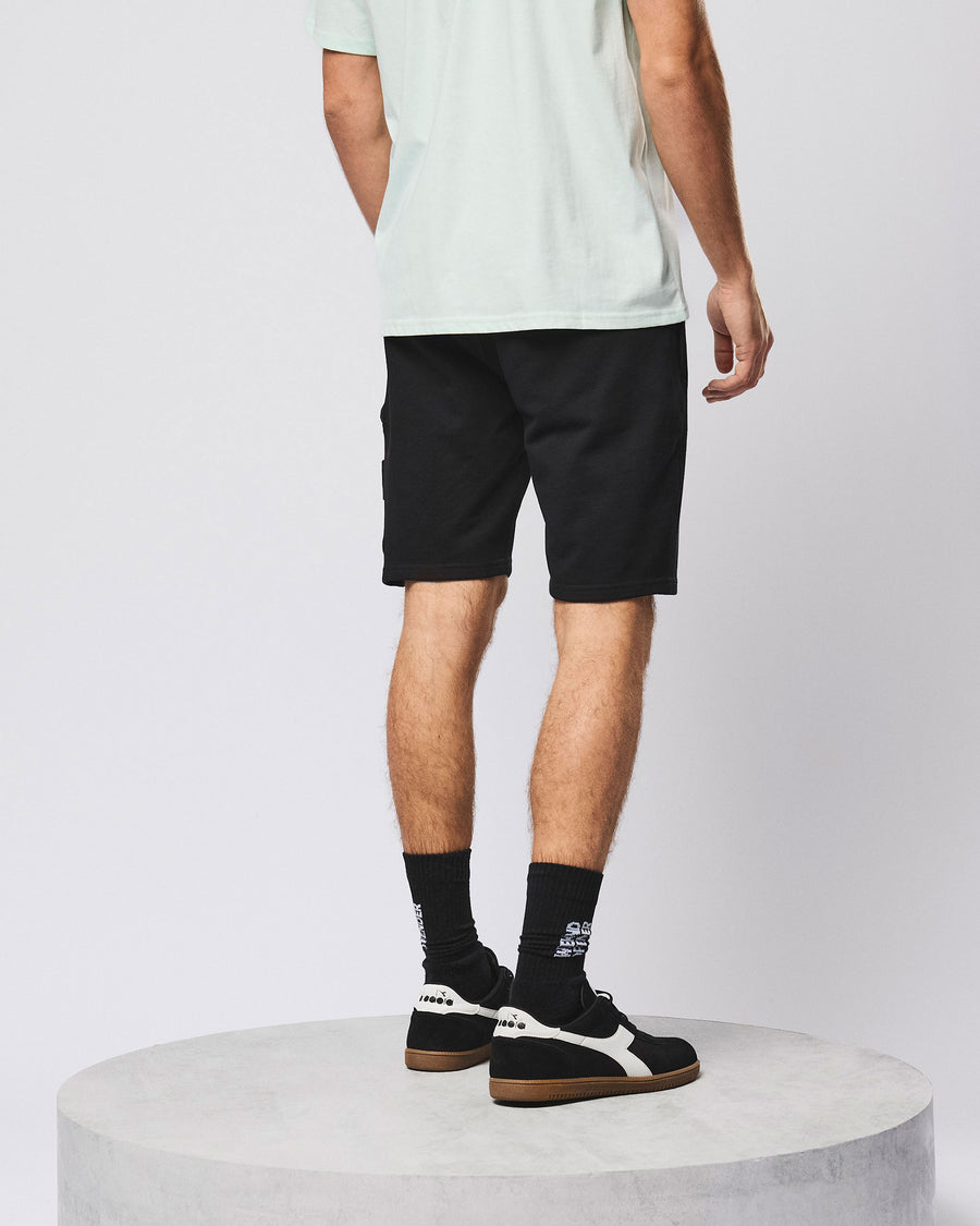 Weekend Offender Hawkins Jogger Short Black (Black)