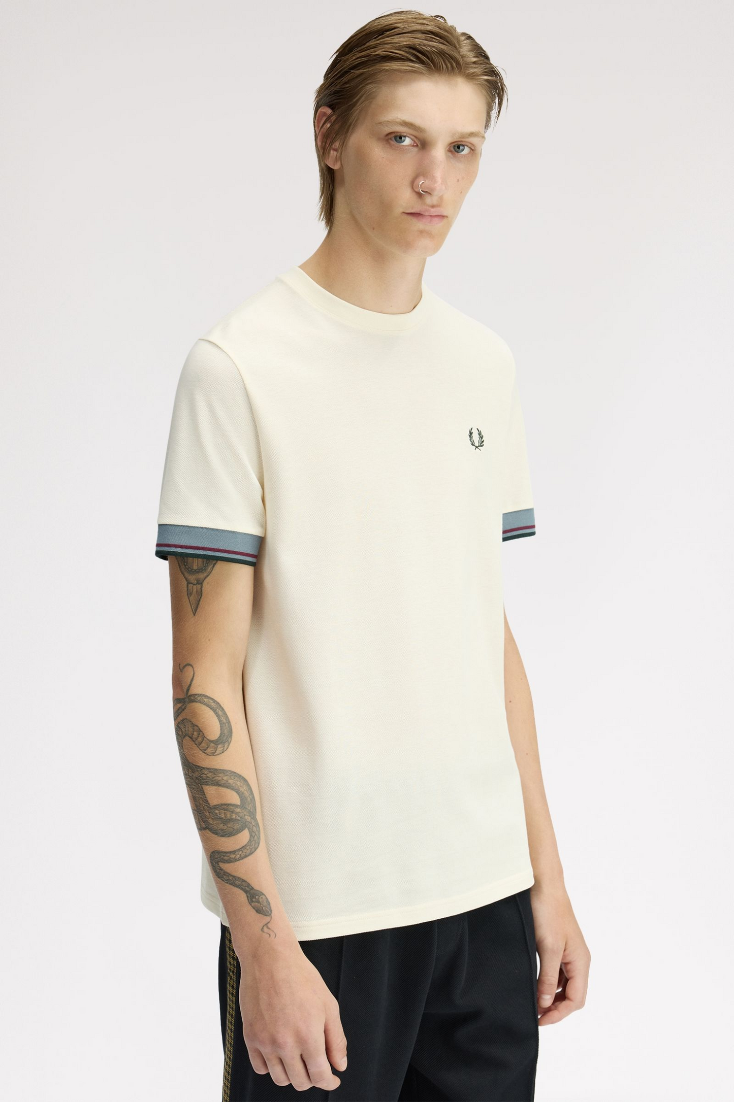 Fred Perry Twin Tipped Cuff T-Shirt
