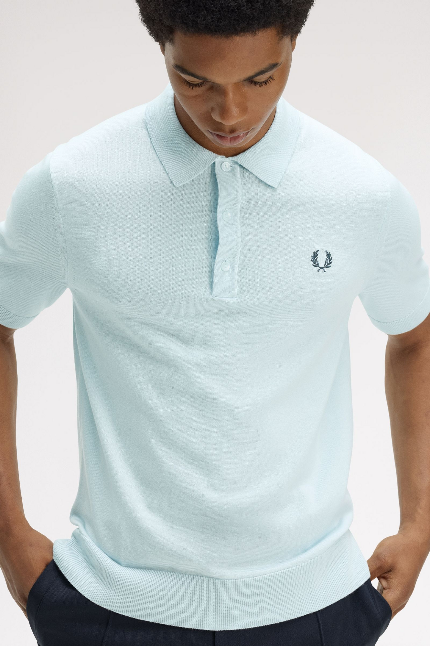Fred Perry Supima Cotton Knitted Shirt