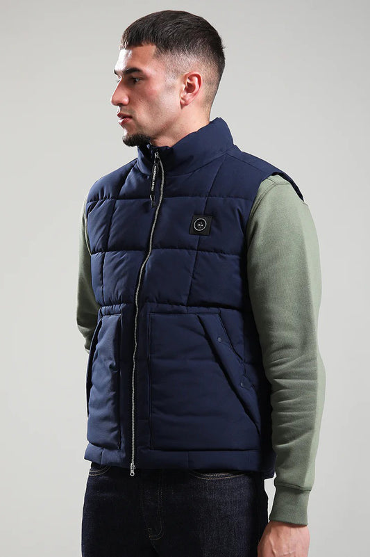 Marshall Artist Capilano Bubble Vest // Navy