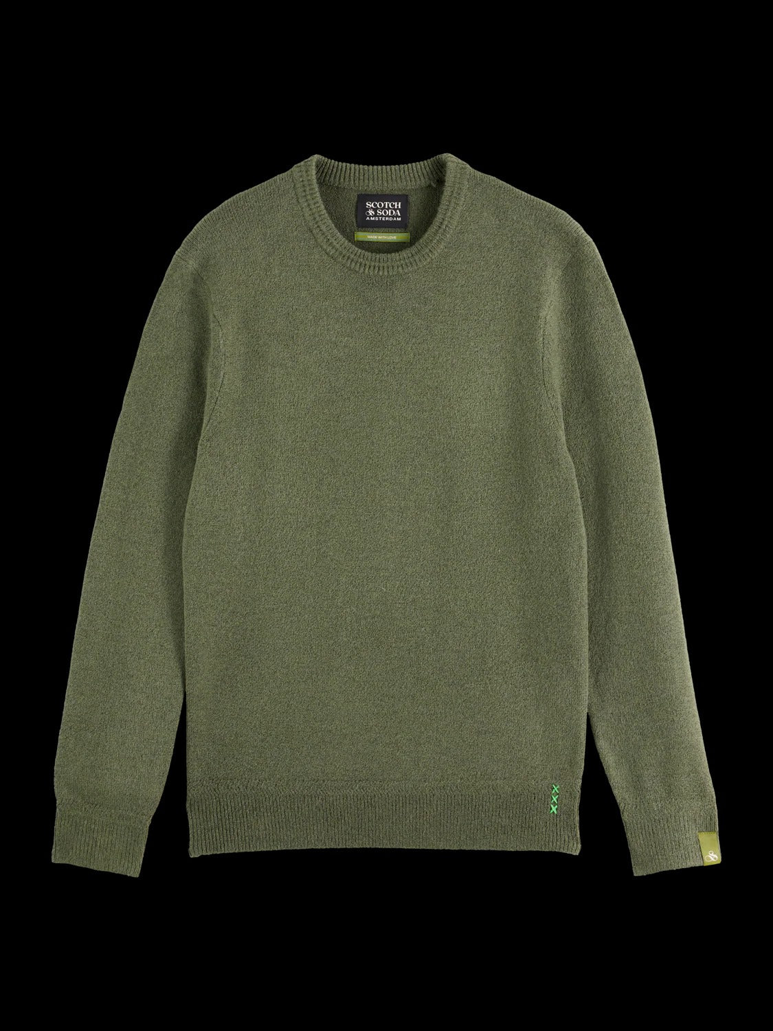 Scotch Soda Soft knit regular fit crew neck