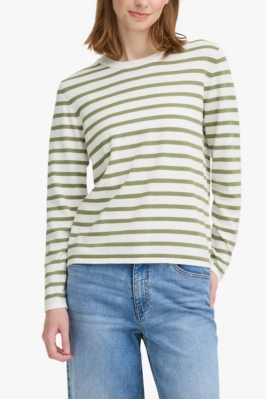 Ichi Luls Stripe Jumper