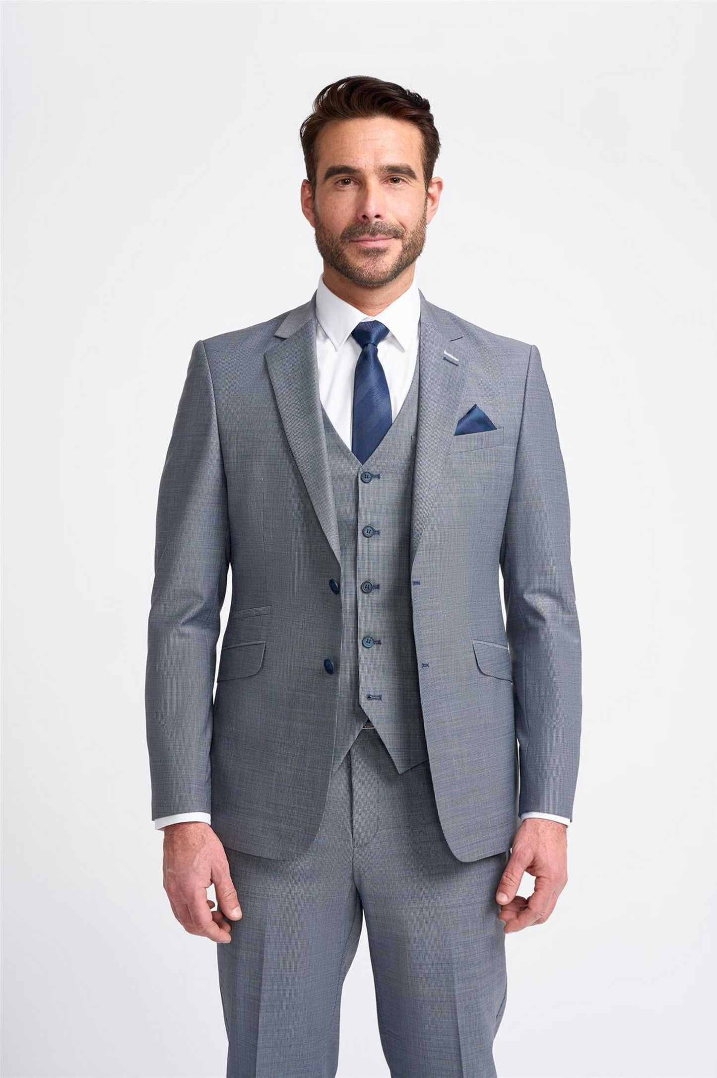 Cavani Bond Wool Rich Puppy Tooth Blazer