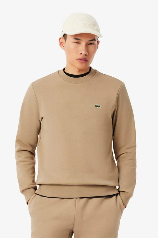 Lacoste Fleece Crew Neck Sweatshirt