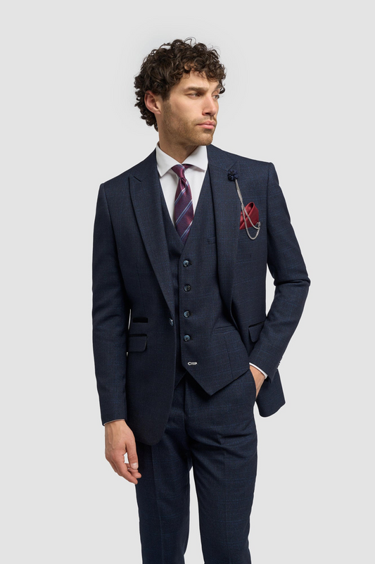 Cavani Caridi Navy Blazer