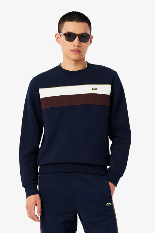 Lacoste Colour-Block Fleece Sweatshirt