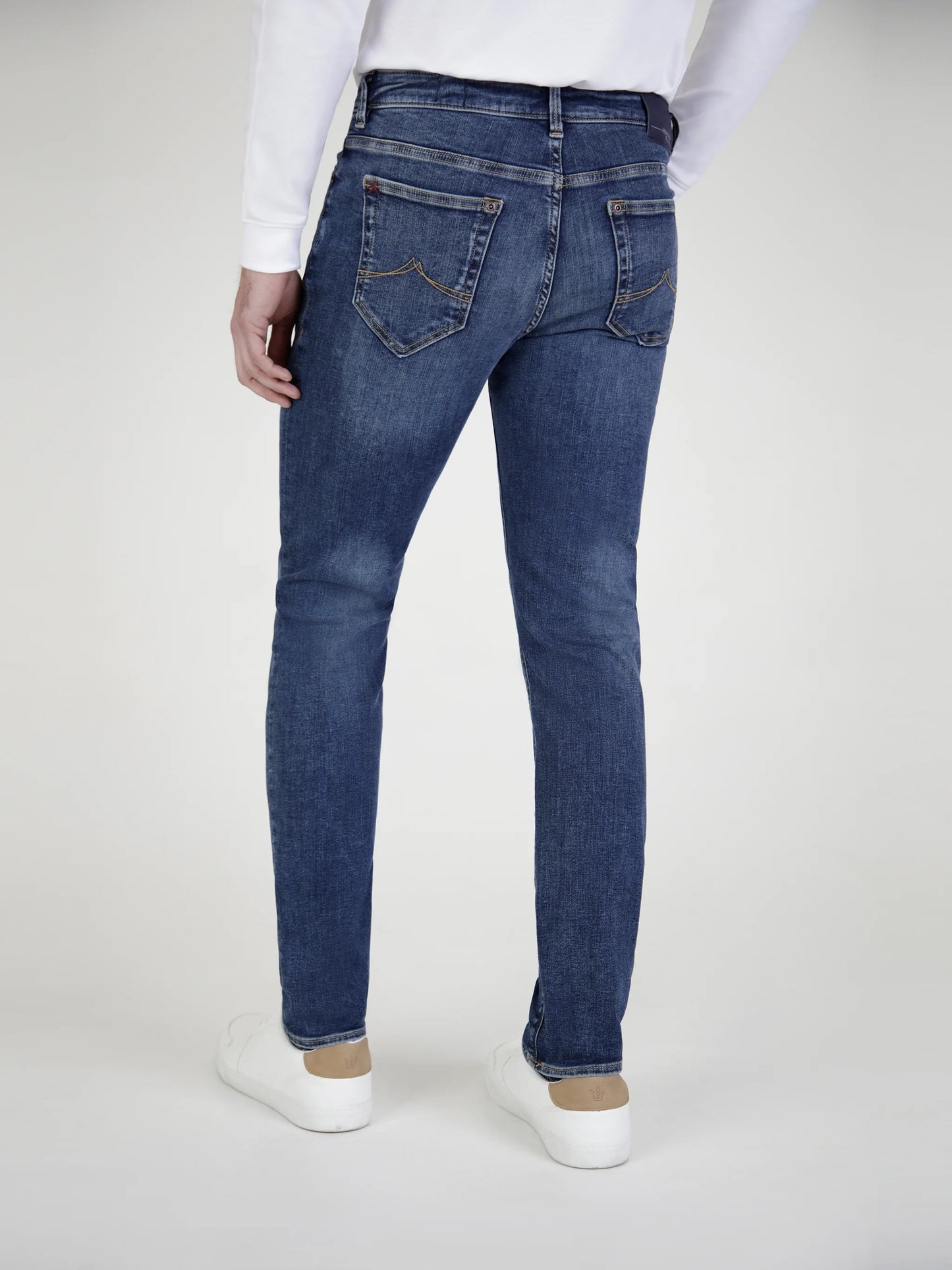 Mish Mash Slim Fit Flex Active Mid Denim Jean