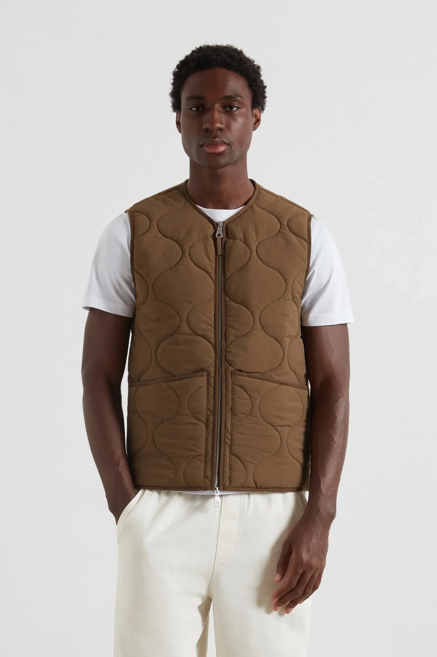 Farah Campbell Quilted Gilet