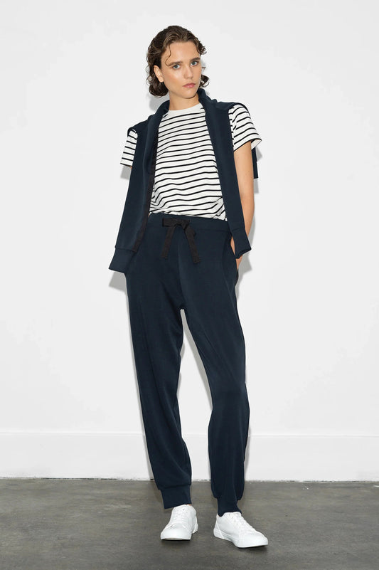 French Connection Wren Side Trim Tie Waist Trousers