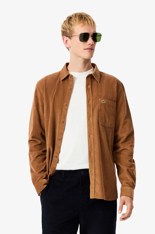 Lacoste Regular Fit Velour Shirt