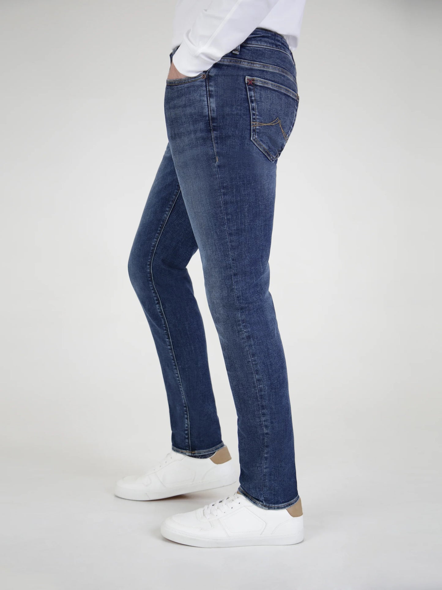 Mish Mash Slim Fit Flex Active Mid Denim Jean