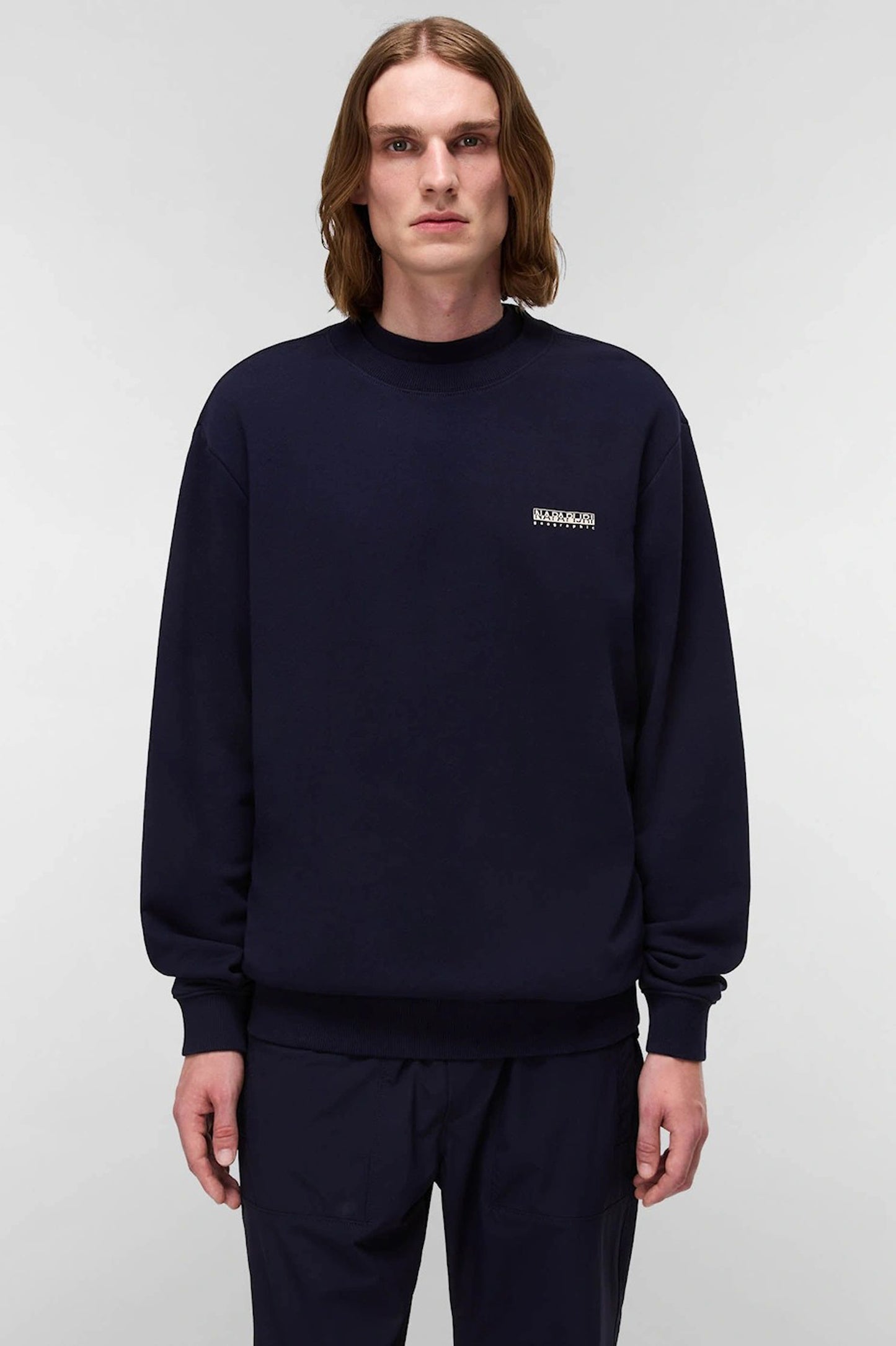 Napapijri Small Box Mens Crew Neck Sweatshirt